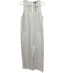 Piazza Del Tempio 100% linen NWT jumpsuit size medium made in Italy